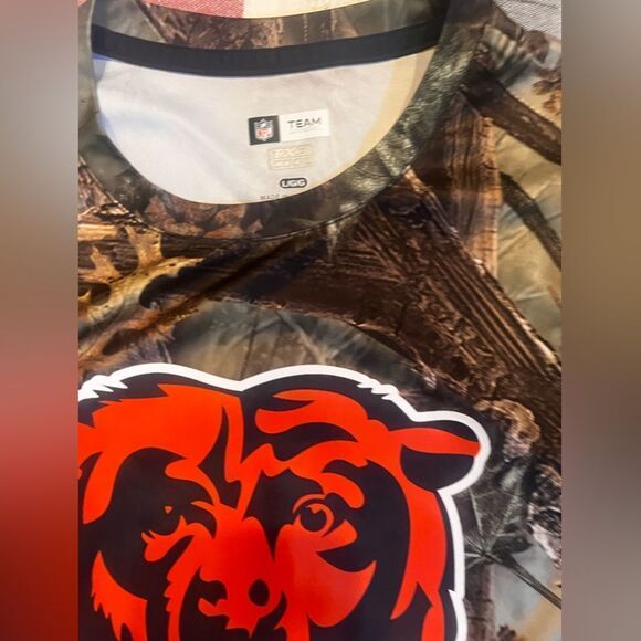 NFL team apparel Chicago bears TX3 cool camp shirt! - Picture 2 of 4